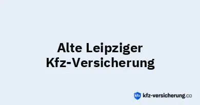 Kfz-Versicherung